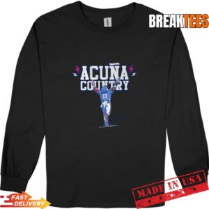 Ronald Acuna Jr Country Atlanta Baseball T-Shirt 2