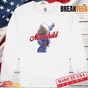 Sabrina Carpenter Manchild Rhinestone t-shirt 2