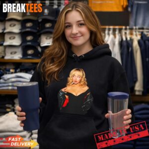 Sabrina Carpenter Pop Star smoking photo t-shirt 1