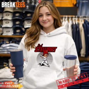 Salbert Sal Stewart 27 Cincinnati Reds Baseball Caricature T-shirt 1