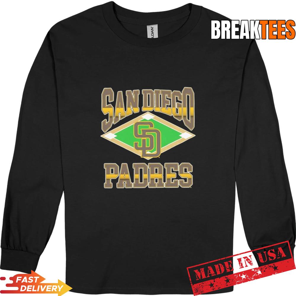 San Diego Padres Field Diamond Baseball Shirt San Diego Padres Field Diamond Baseball Shirt