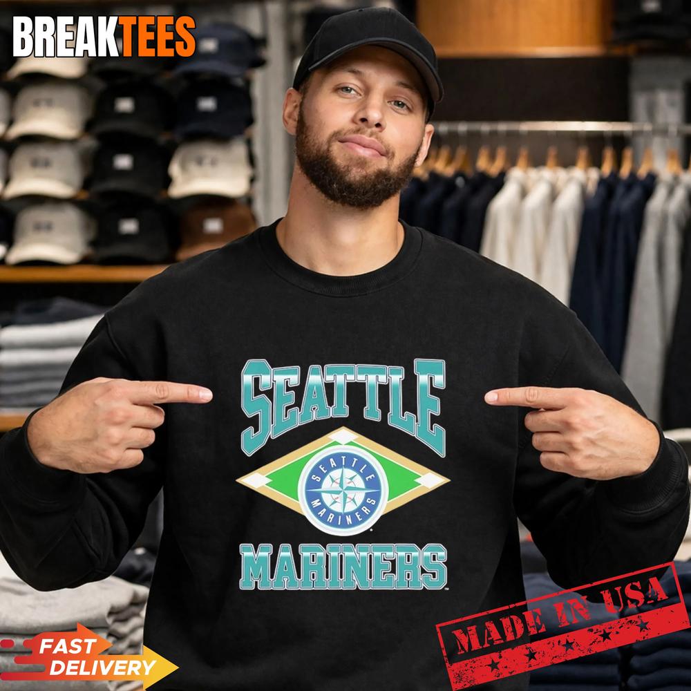 Seattle Mariners Field Diamond Baseball Shirt Seattle Mariners Field Diamond Baseball Shirt