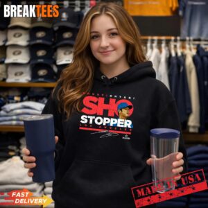 Shohei Ohtani Dodgers Sho Stopper Distressed MLB Players Signature Shirt 1