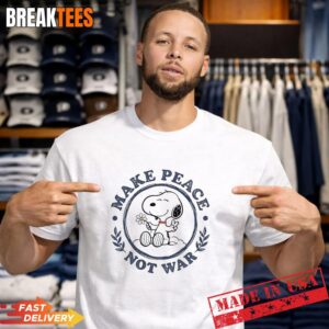 Snoopy Make Peace Not War Shirt