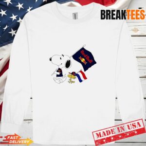 Snoopy and Woodstock Red Bull F1 flag Long Sleve.jpg