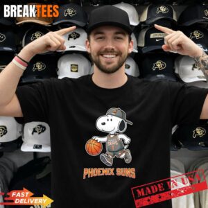 Snoopy x Phoenix Suns basketball cartoon T-Shirt.jpg