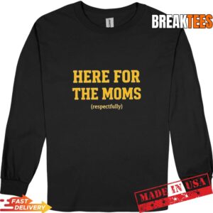 Soy Saucesports Pittsburgh Here For The Moms T-Shirt 2
