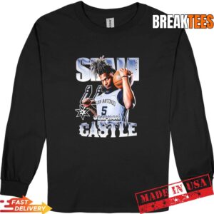 Stephon Castle San Antonio Spurs NBA SLAM remix t-shirt 2
