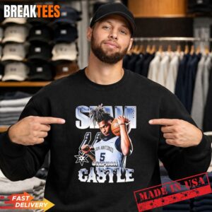 Stephon Castle San Antonio Spurs NBA SLAM remix t-shirt 3