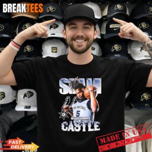 Stephon Castle San Antonio Spurs NBA SLAM remix t-shirt