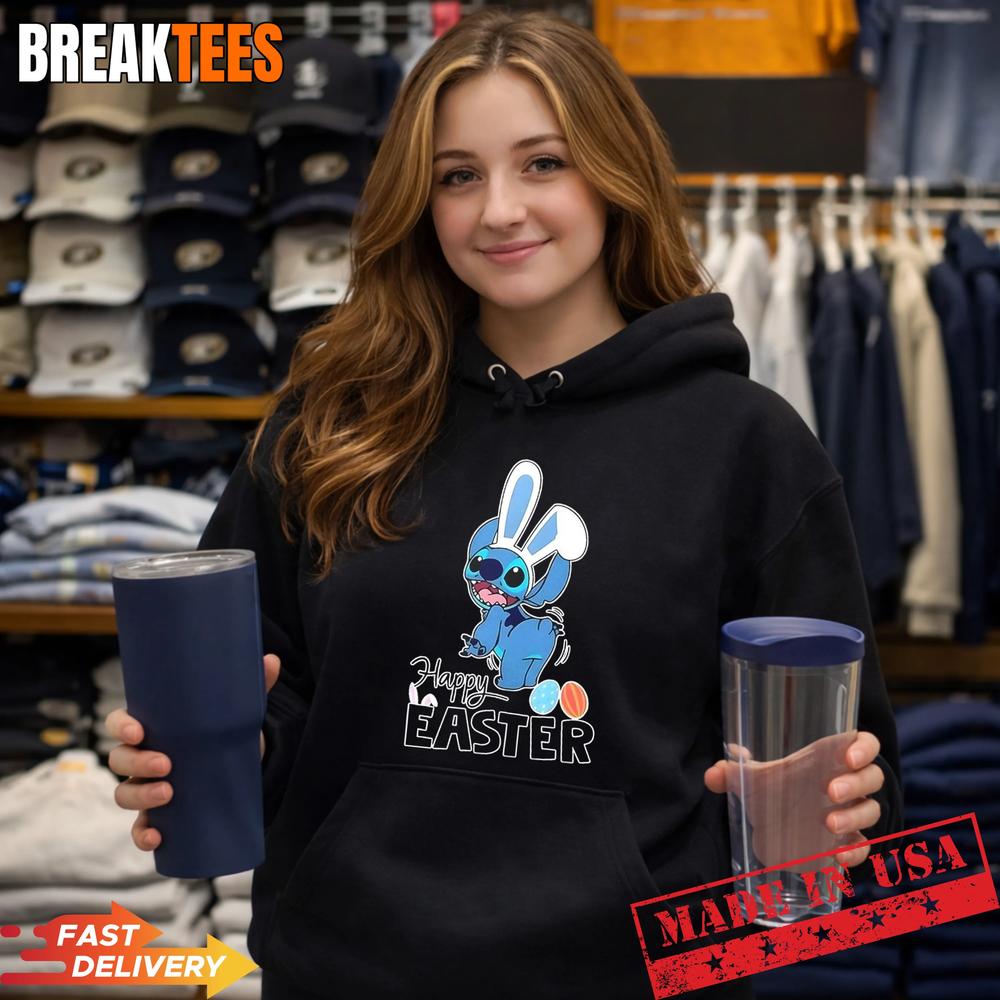 Stich Happy Easter 2026 T-Shirt Stich Happy Easter 2026 T-Shirt