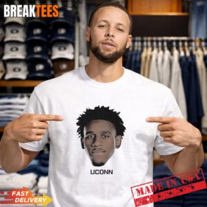 Tarris Reed Jr UConn Huskies Big Head Basketball Player Graphic T-Shirt