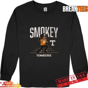 Tennessee Vols Football Smokey Mascot Long Sleve.jpg