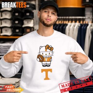 Tennessee Volunteers Football x Hello Kitty Anime T-Shirt 3