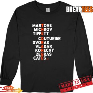 The Orange Names Philadelphia Hockey Shirt 2