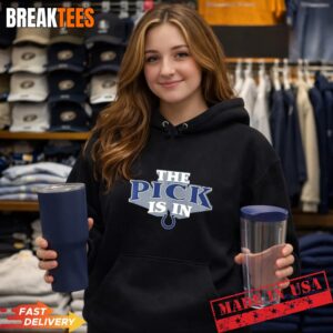 The Pick is in Indianapolis Colts Football T-Shirt 1
