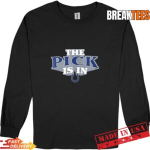 The Pick is in Indianapolis Colts Football T-Shirt 2