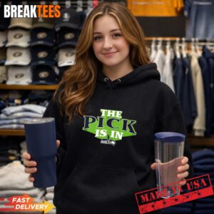The Pick is in Seattle Seahawks Football T-Shirt 1