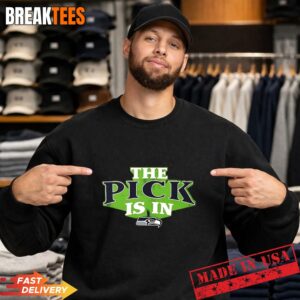 The Pick is in Seattle Seahawks Football T-Shirt 3