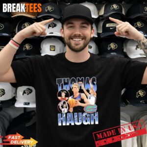 Thomas Haugh Florida Gators Basketball Vintage T-Shirt