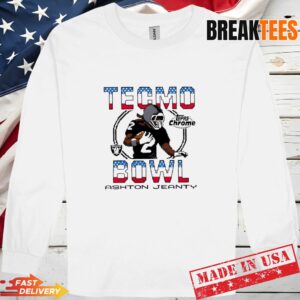 Topps Chrome x Tecmo Bowl Las Vegas Raiders Ashton Jeanty T-Shirt 2