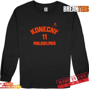Travis Konecny Name and Number Philadelphia Hockey Shirt 2