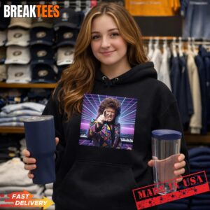 Trump 80s Synthwave Keyboards Song Meme Shirt 1