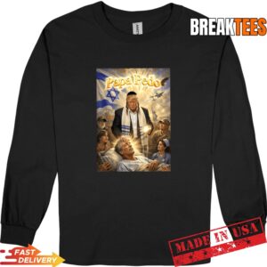 Trump Papa Pedo Meme Trump As Jesus Patriotic Graphic T-Shirt 2