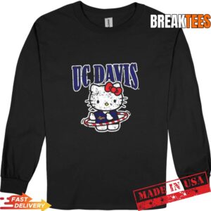 UC Davis Aggies Hello Kitty Hula Hoop T-Shirt 2