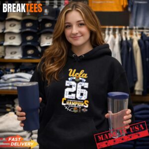 UCLA Bruins 2026 37 1 Women’s National Champions signatures Hoodie