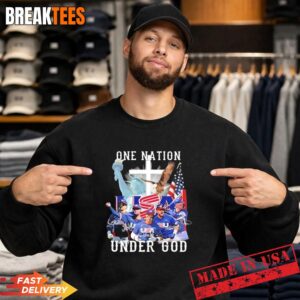 USA Team Baseball One Nation Under God Signatures Tee 1 USA Team Baseball One Nation Under God Signatures Sweatshirt.jpg