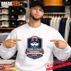 Uconn Huskies National Championship Game 2026 Lucas Oil Stadium Sweatshirt.jpg