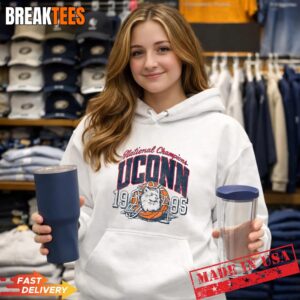 Uconn Vintage 1995 Basketball Champions T-shirt 1