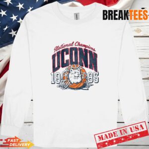 Uconn Vintage 1995 Basketball Champions T-shirt 2