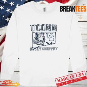 Uconn Vintage Husky Country T-shirt 2