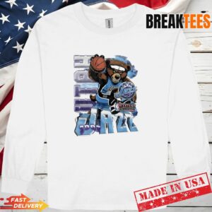 Utah Jazz NBA Western Conference Finals Champions 2007 mascot t-shirt 2