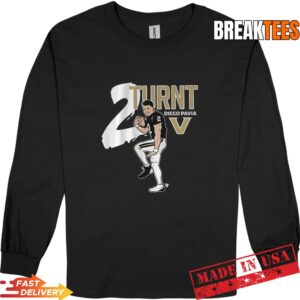 Vanderbilt Football Diego Pavia 2 Turnt Graphic Long Sleve.jpg