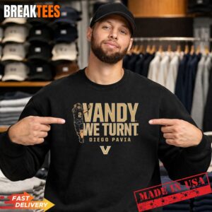Vanderbilt Football Diego Pavia Vandy We Turnt Shirt 3