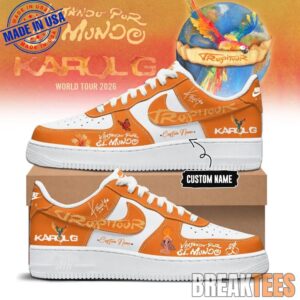 Viajando Por El Mundo Tropitour 2026 Limited Edition Air Force 1 Shoes