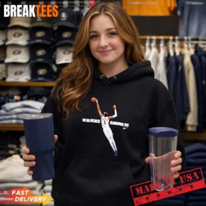 Victor Wembanyama he blocks among us San Antonio Spurs basketball T-Shirt 1