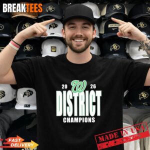 Waxahachie Indians Baseball 2026 District Champions T-Shirt