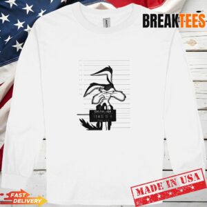 Wile E Coyote Looney Tunes mugshot T-Shirt 2