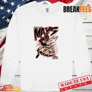 Willie Mays San Francisco Giants Baseball Legends T-Shirt 2
