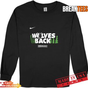 Wolves Back Minnesota Timberwolves 2026 NBA Playoffs Nike T-Shirt 6 Wolves Back Minnesota Timberwolves 2026 NBA Playoffs Nike T-Shirt 6