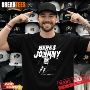 Wyatt Johnston Here’s Johnny Dallas Hockey Shirt