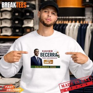Xavier Becerra for Governor California 2026 Vote June 2nd T-Shirt 3