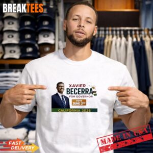 Xavier Becerra for Governor California 2026 Vote June 2nd T-Shirt