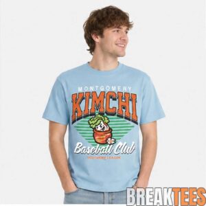 2026 Montgomery Biscuits Montgomery Kimchi Baseball Club Shirt 1
