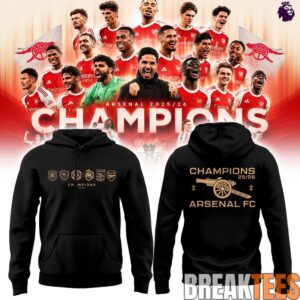 '26 Arsenal Premier League Champions ”Gunners” Hoodie 1
