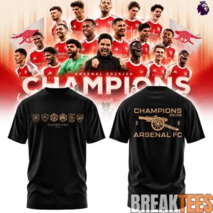 '26 Arsenal Premier League Champions ”Gunners” Shirt 1